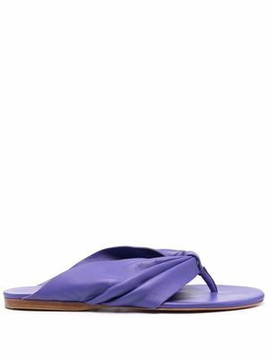 Forte Forte thong strap sandals - Purple