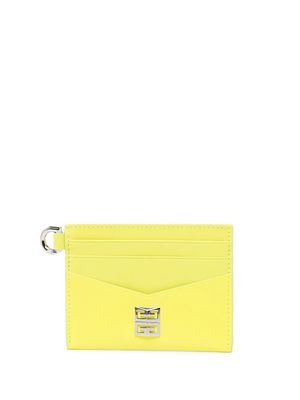 Givenchy 4G box cardholder - Yellow