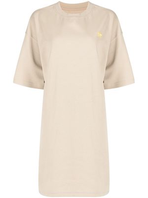 izzue oversize T-shirt dress - Brown