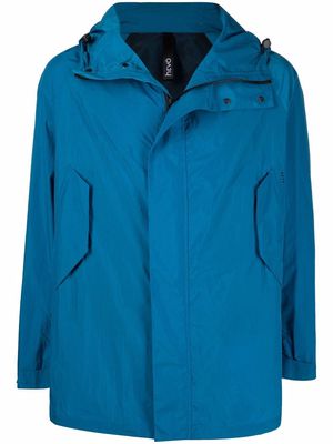 Hevo hooded zipped-up jacket - Blue