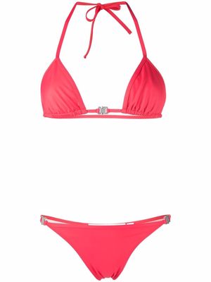 1017 ALYX 9SM front clasp bikini set - Red
