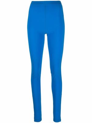Nina Ricci mid-rise leggings - Blue