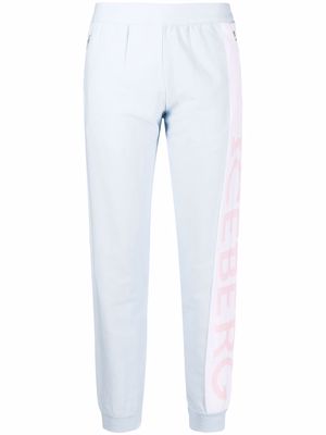 Iceberg colour block track pants - Blue