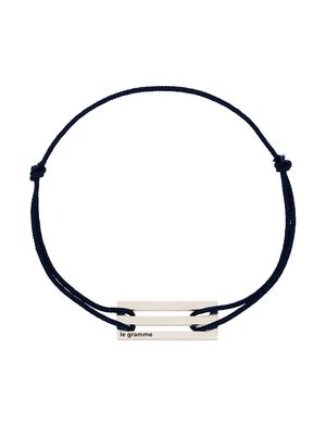 Le Gramme Le 2.5g cord bracelet - Silver