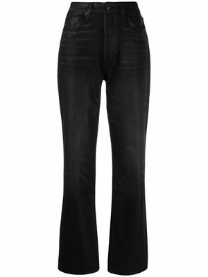 Rag & Bone high-rise straight-leg jeans - Black