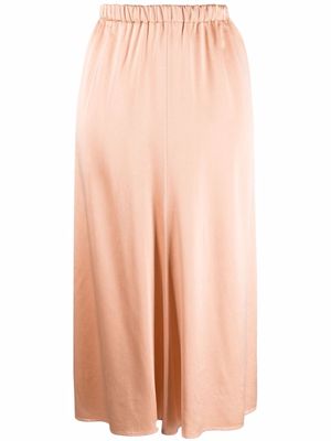 Forte Forte silk straight-cut skirt - Pink