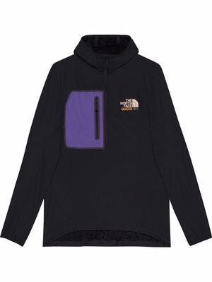 Gucci x The North Face fleece hoodie - Black