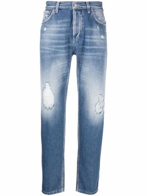 DONDUP distressed denim jeans - Blue