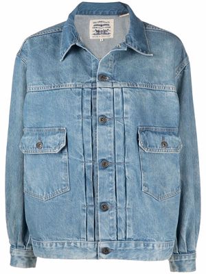Levi's: Made & Crafted classic denim jacket - Blue