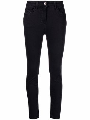 Patrizia Pepe skinny cropped jeans - Black