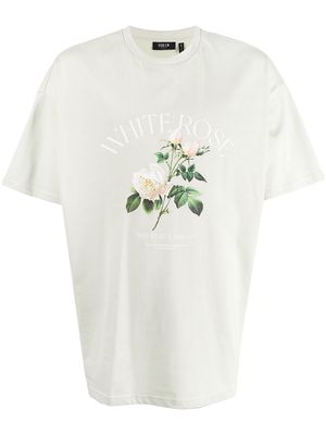 FIVE CM flower-print T-shirt - Green