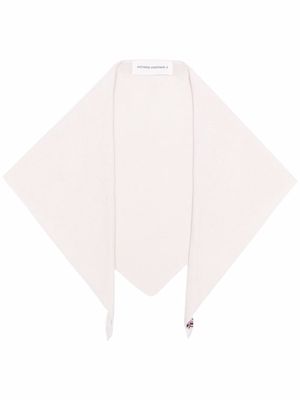 extreme cashmere cashmere snood scarf - Neutrals