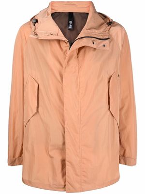 Hevo hooded zipped-up jacket - Neutrals