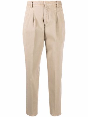 RED Valentino high-waisted tapered trousers - Neutrals