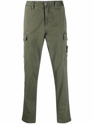 Stone Island straight-leg cargo trousers - Green