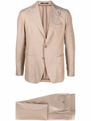 Tagliatore single-breasted tailored suit - Neutrals