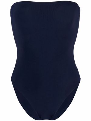LIDO one-piece bandeau swimsuit - Blue