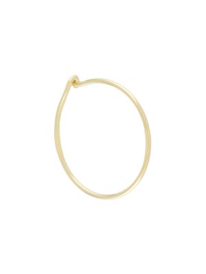 Dodo 18kt yellow gold small single hoop earring