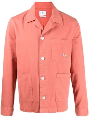 PS Paul Smith button-down fitted jacket - Pink