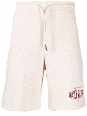 Daily Paper logo-print shorts - Neutrals