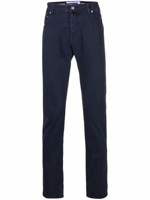 Jacob Cohen mid-rise trousers - Blue
