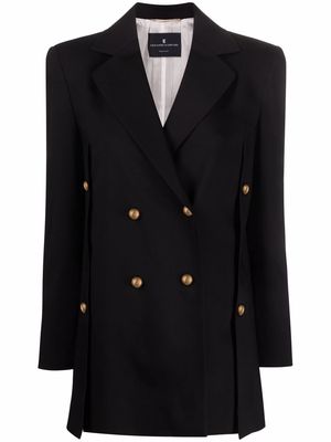 Ermanno Scervino tailored double-breasted blazer - Black