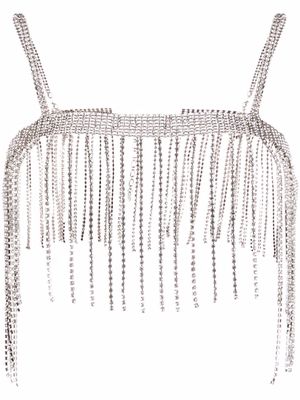 DEA crystal-embellished bra top - Silver