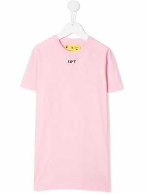 Off-White Kids off-stamp T-shirt - Pink