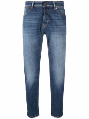 PT TORINO faded-effect jeans - Blue