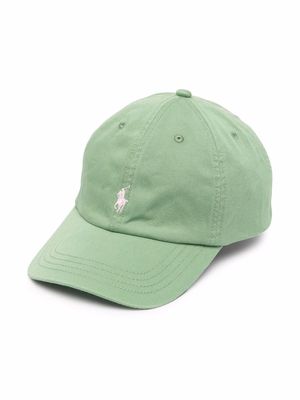 Ralph Lauren Kids Polo Pony-embroidered cap - Green