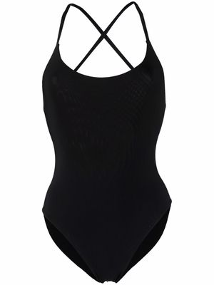 LIDO criss-cross back swimsuit - Black