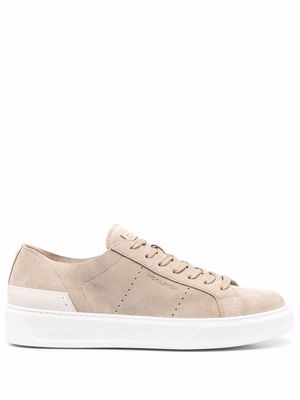 Woolrich leather low-top sneakers - Neutrals