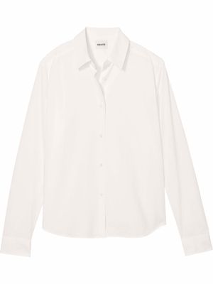 KHAITE Argo button-up shirt - White