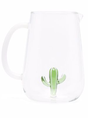 Ichendorf Milano Desert Plants glass jug - White