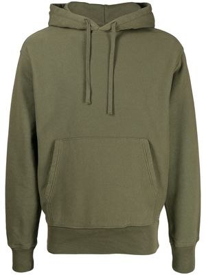 Stussy embroidered-logo pullover hoodie - Green