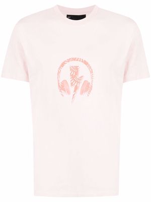 Neil Barrett D.J. Bolt cotton T-shirt - Pink