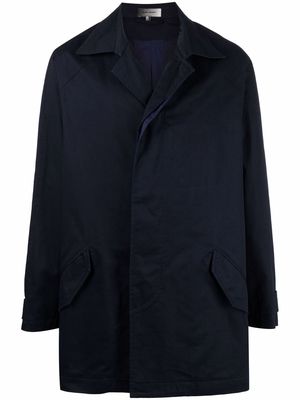 Isabel Marant single-breasted cotton coat - Blue