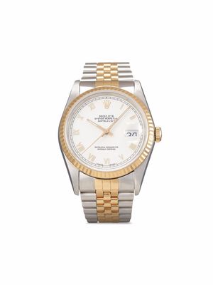 Rolex 1989 pre-owned Datejust 36mm - White