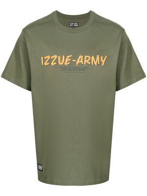 izzue Izzue Army cotton T-shirt - Green