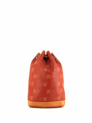 Louis Vuitton 1994 pre-owned America's Cup bucket bag - Red