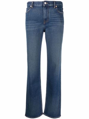 Valentino mid-rise straight-leg jeans - Blue