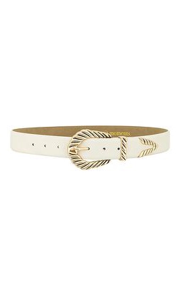 petit moments Modern Rodeo Belt in White