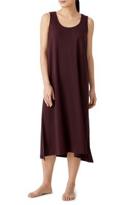 EILEEN FISHER SLEEP wear The Nap Organic Cotton Nightgown in Casis