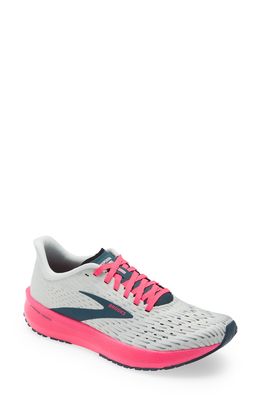 Brooks Hyperion Tempo Running Shoe in Ice Flow/Navy/Pink