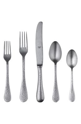 Mepra Epoque Distressed 5-Piece Place Setting in Distressed Stainless