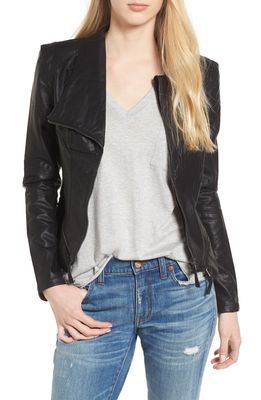 BLANKNYC Faux Leather Jacket in Black