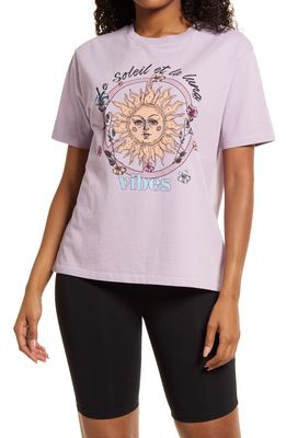 BDG Urban Outfitters Sun Graphic Tee in Lilac