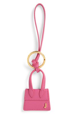 Jacquemus Le Porte Cle Chiquito Bag Charm in Pink