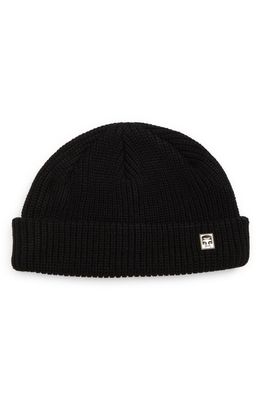 Obey Micro Knit Beanie in Black