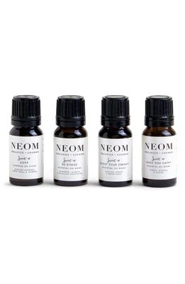 NEOM Wellbeing Essential Oil Blends Set